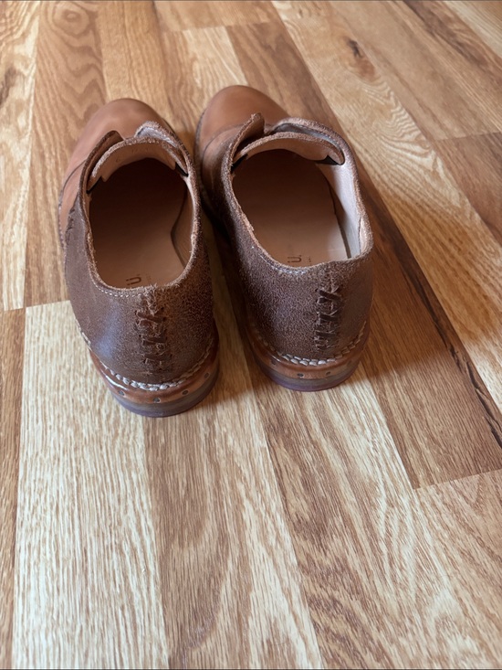 Women’s Bed Stu Brown Leather Slip-On Dress Shoes 6,5 main image 5